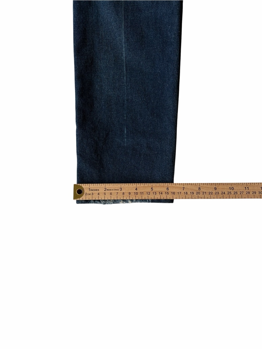 CQY Icon High Rise Slim Straight Jeans Acoustic Wash 28 NWT - Picture 12 of 13